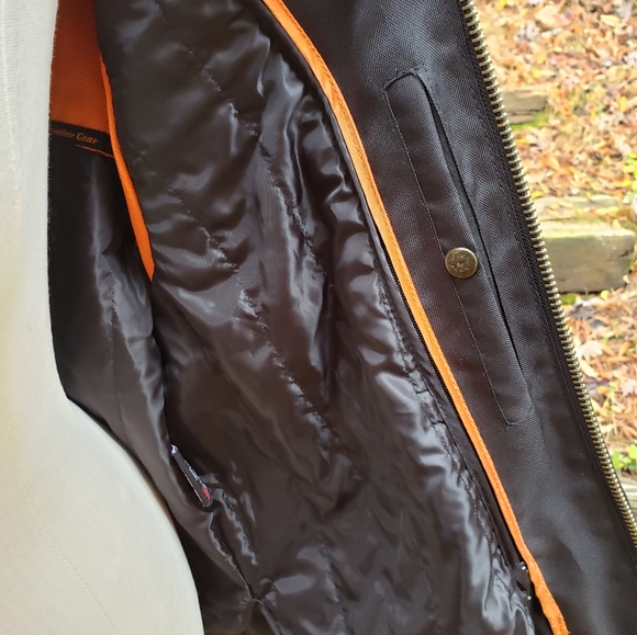 First Classics Leather Motorcycle Jacket w/ Insulated Zip Out Liner Mens Medium - Picture 10 of 13